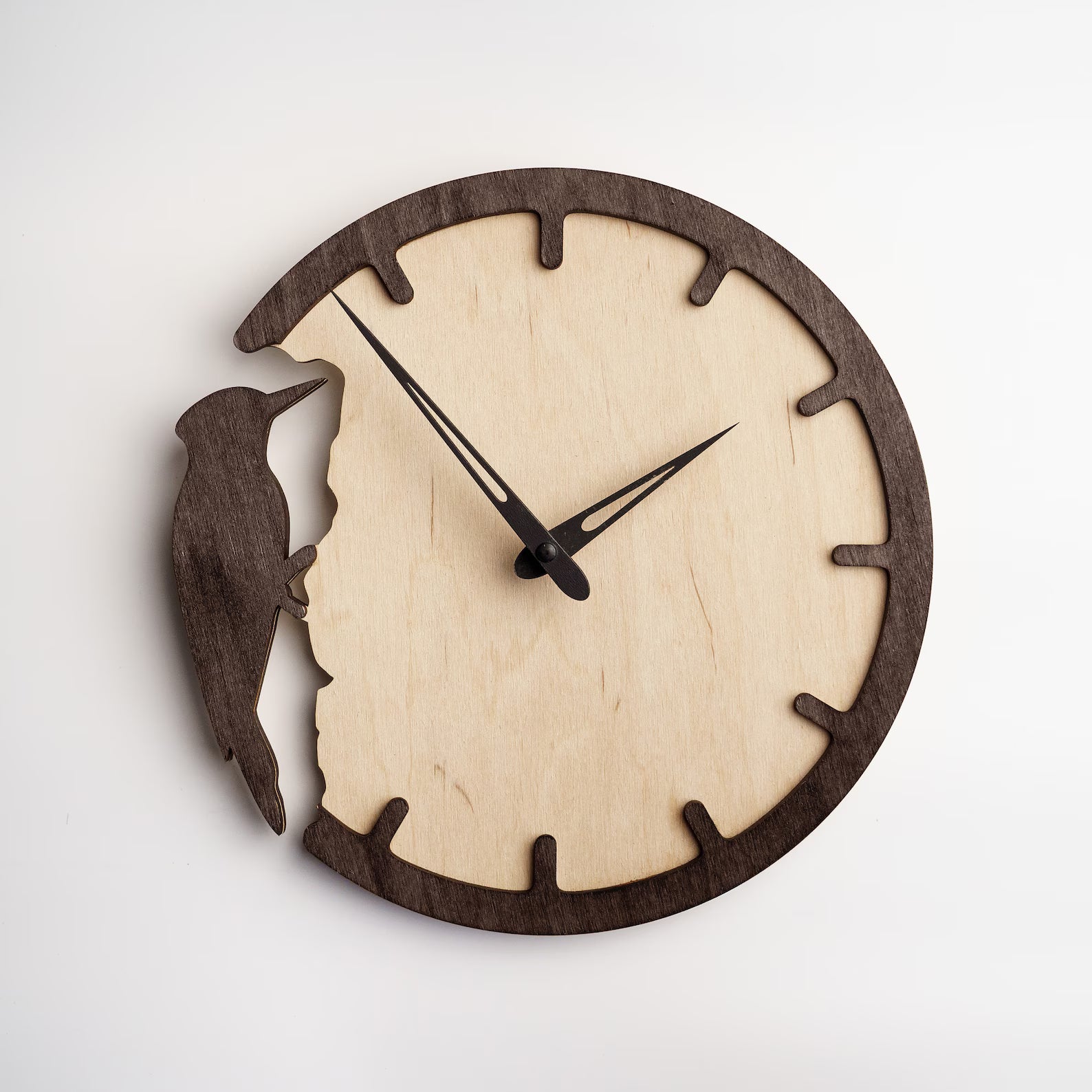 π°οΈ Wall Hanging Wooden Clock β Rustic Charm Meets Modern Minimalism