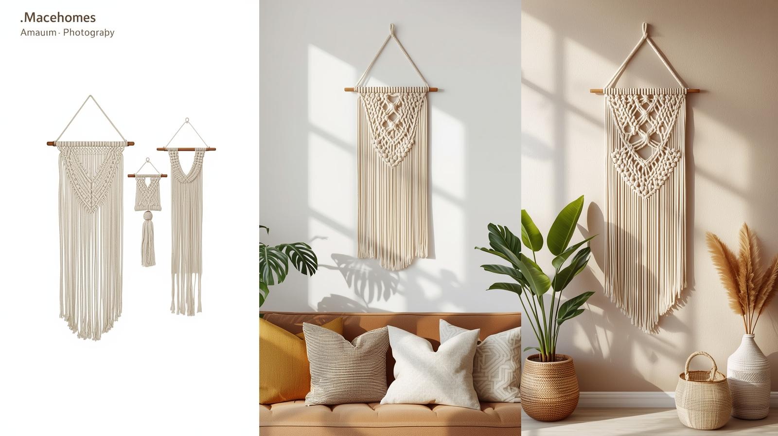Handmade Macramé Wall Hangings – Boho-Inspired Home Décor