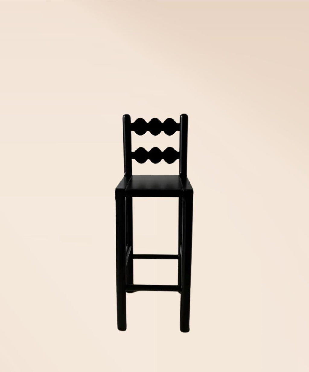 Handcrafted Solid Wood Farmhouse Chair | Rustic Dining  | Natural Wood Vintage Seating | Boho Home Furniture