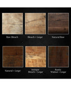 Reclaimed Teak Console Table with Drawers Shelves Handmade Solid Wood Entryway Table Rustic Sustainable