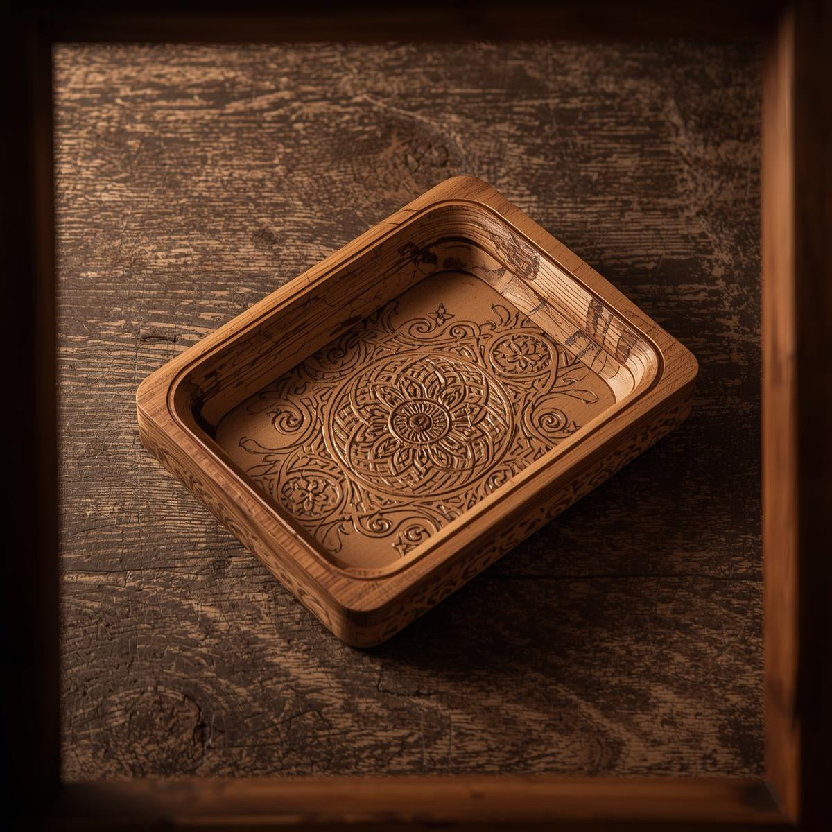 Unique Handcrafted Walnut Wooden Plate–Eco-Friendly Kitchen DecorHandcrafted Wooden Plate | Dinnerware set|Irregular Shaped Plate|wabi-sabi