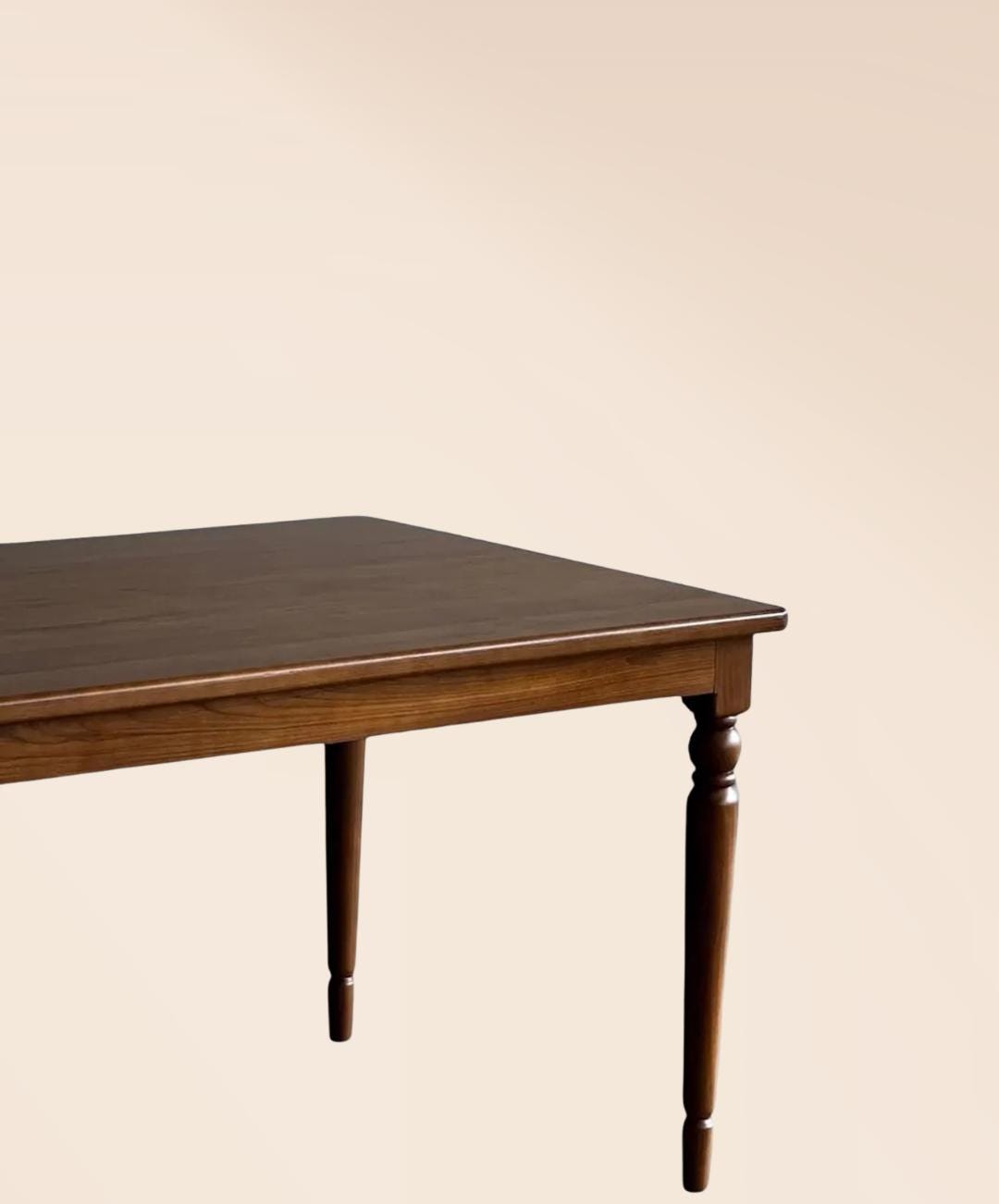 Large Solid Teak Wood Dining Table – Handmade Farmhouse & Modern Dining Furniture