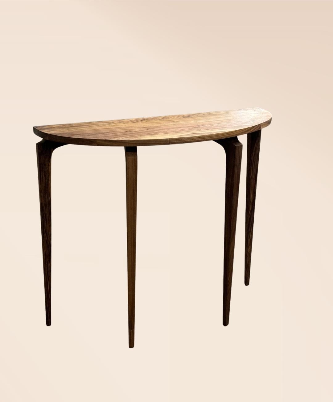 Handmade Solid Wood Console Table | Customizable Entryway Hallway Table