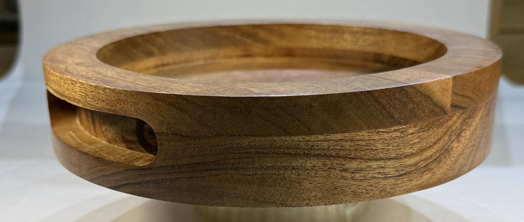 Premium Wooden Cutting Board – 22x22x4.5 cm