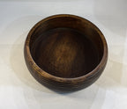 🪵 Handmade Carved Mango Wood Bowl with Lid | Sustainable Storage