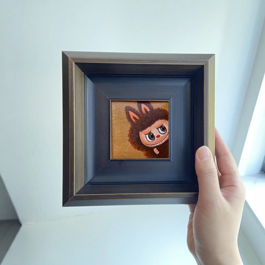 Labubu Oil Painting