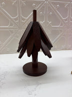 Wooden Tree Trivet Set | Heat Resistant Pot Holders | Natural Table Mats & Coasters | Decorative Wooden Kitchen & Dining Decor