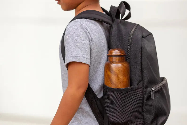 Handcrafted Wooden Water Bottle – Eco-Chic Hydration