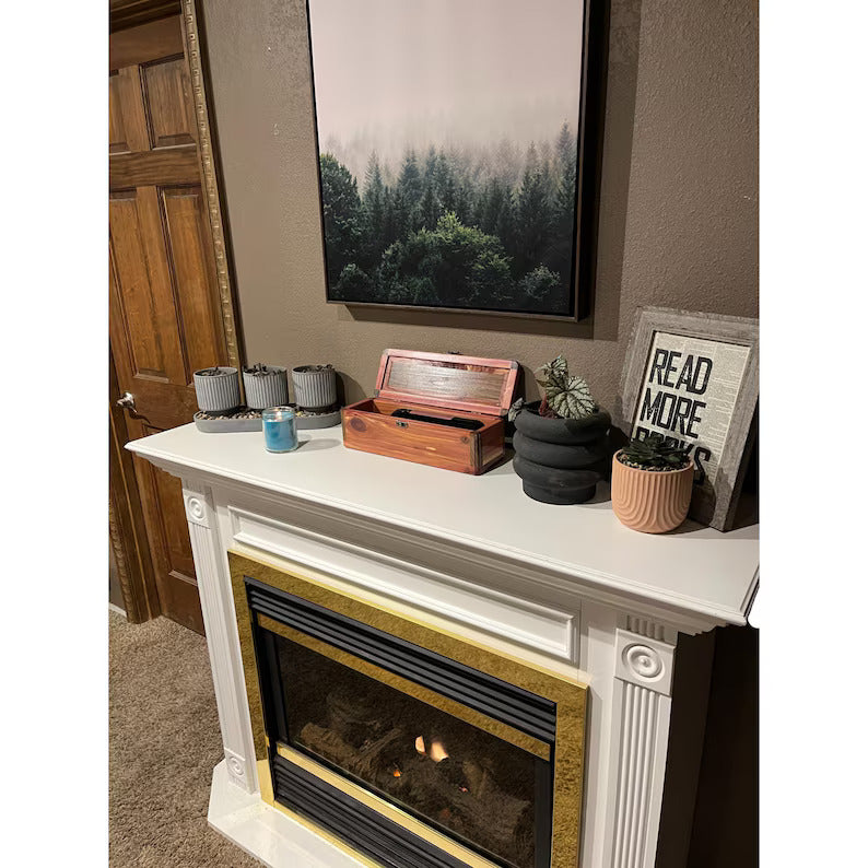 Handcrafted Wooden Wine Box – Elegant Keepsake Gift Box