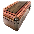 Handcrafted Wooden Wine Box – Elegant Keepsake Gift Box