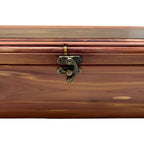 Handcrafted Wooden Wine Box – Elegant Keepsake Gift Box