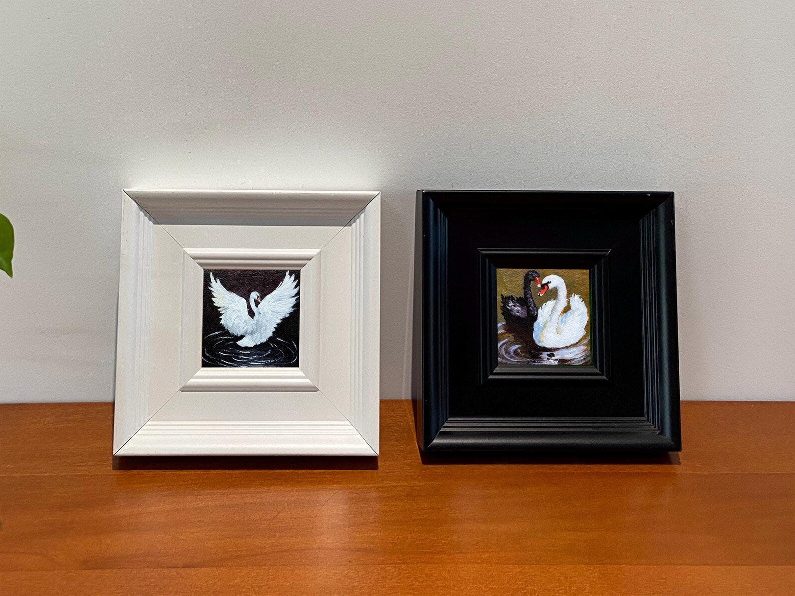 Original hand painted miniature oil painting