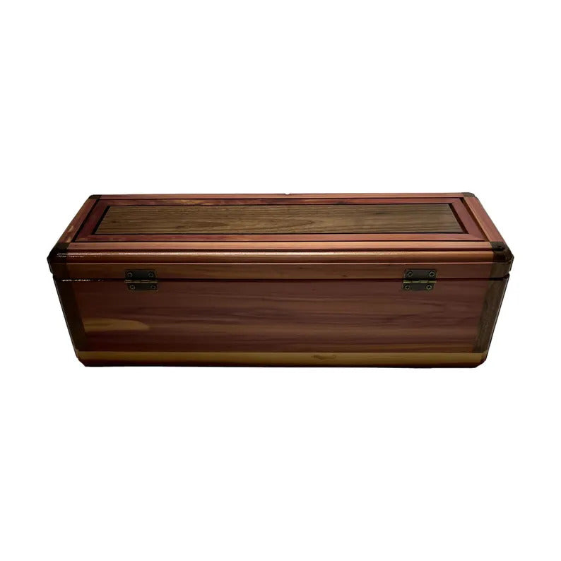 Handcrafted Wooden Wine Box – Elegant Keepsake Gift Box