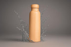 Handcrafted Wooden Water Bottle – Eco-Chic Hydration