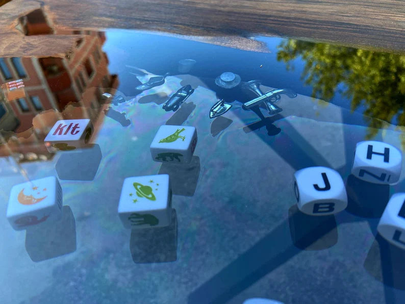 🌰 Custom Walnut & Epoxy Round Table by Arjun Handicrafts  Handmade | Customizable | One-of-a-kind