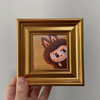 Labubu Oil Painting