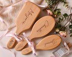 Customized Bridesmaids Name Wooden Comb – Personalized Wedding Party Gift by Arjun Handicrafts