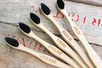 🌿 Personalized Engraved Bamboo Toothbrush – Add Your Name! 🪥