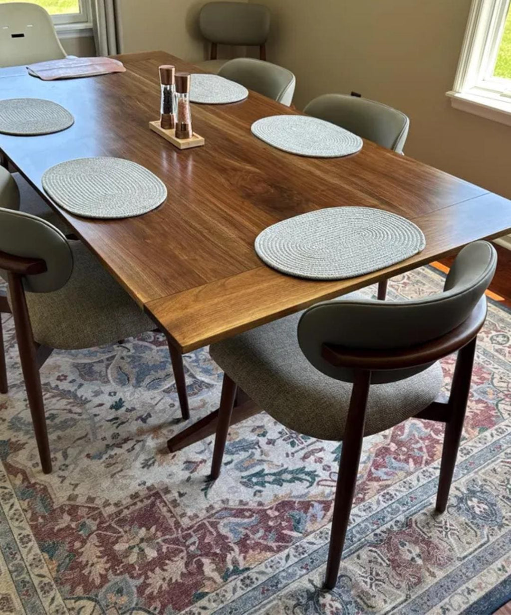 Handcrafted Wooden Dining Chair – Modern Hornbeam Wood Chair with Backrest | Custom Upholstery | Durable & Stylish Seating