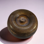 🪵 Handmade Carved Mango Wood Bowl with Lid | Sustainable Storage