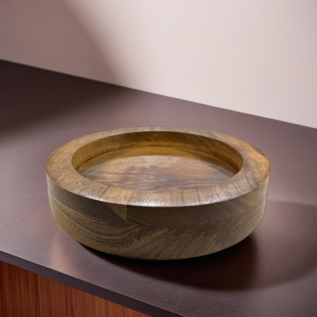 Premium Wooden Cutting Board – 22x22x4.5 cm