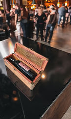 Handcrafted Wooden Wine Box – Elegant Keepsake Gift Box